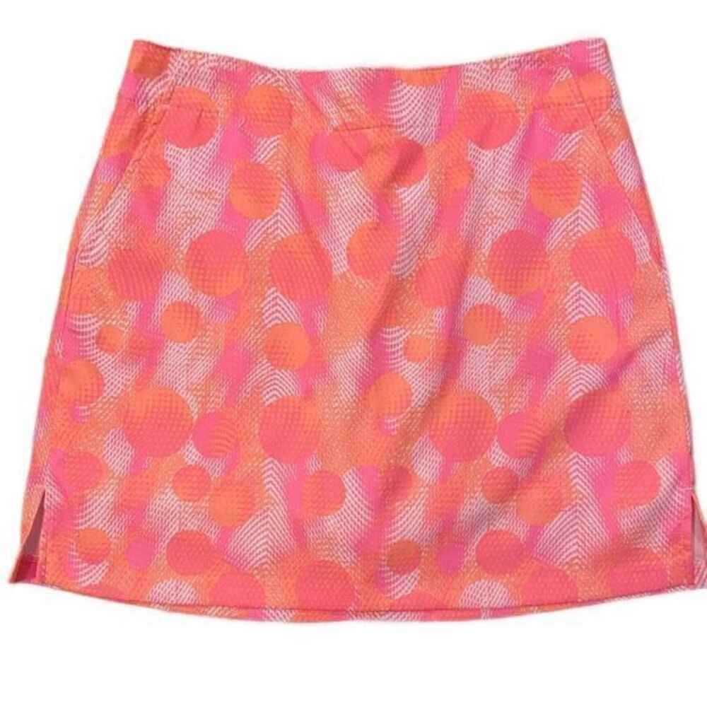 Lady Hagen Golf Skort-2 melon white , polyester spandex ,like new